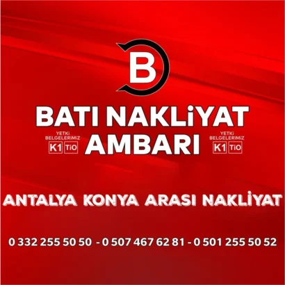 Antalya Konya Arası Nakliyat